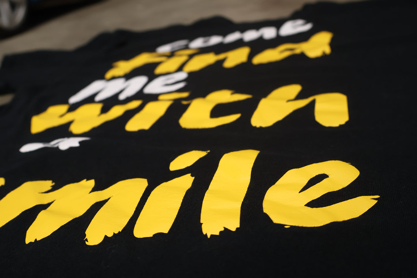 find me with a smile