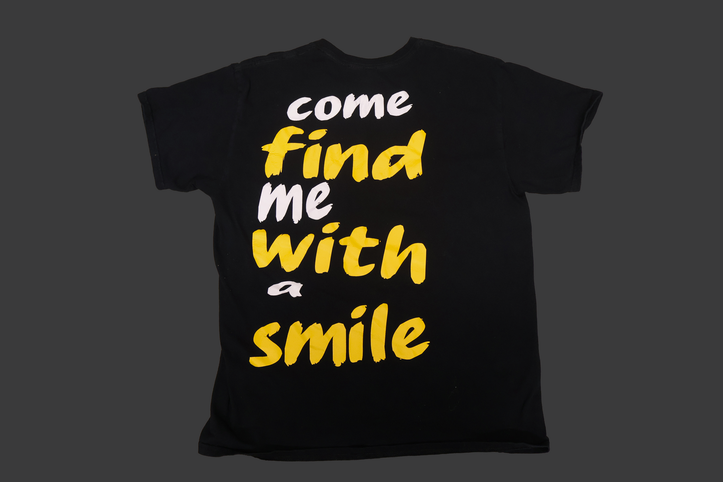 find me with a smile