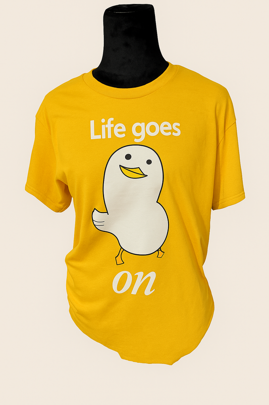 duck goes on